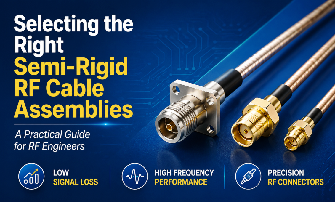 Selecting the Right Semi-Rigid RF Cable Assemblies