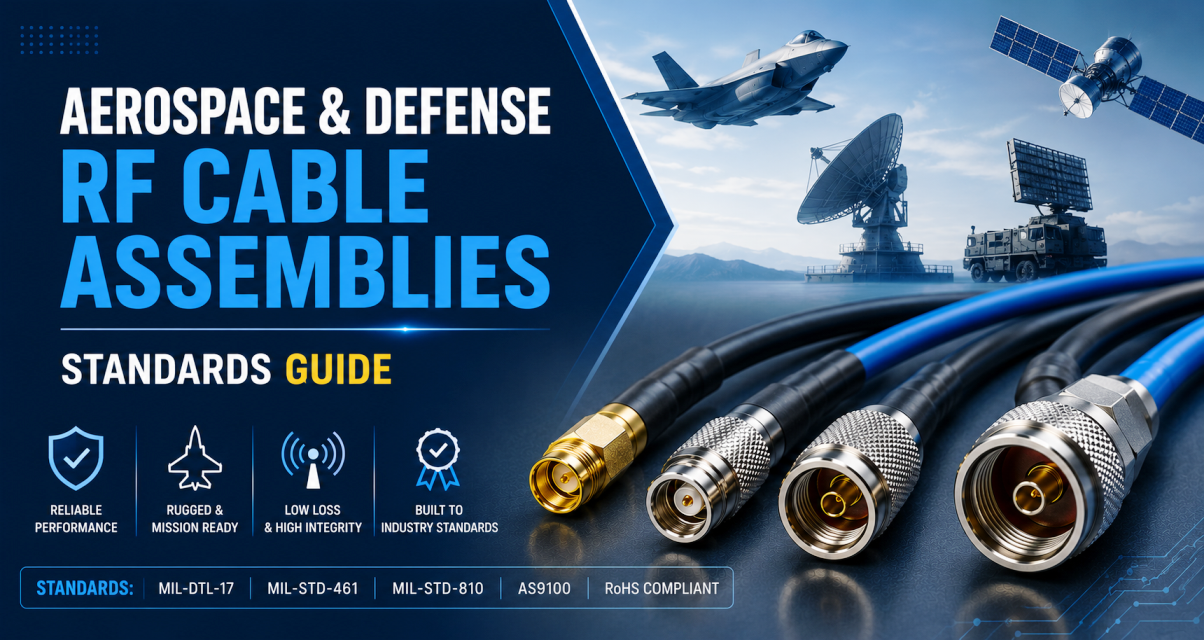 Aerospace & Defense RF Cable Assemblies: Standards Guide