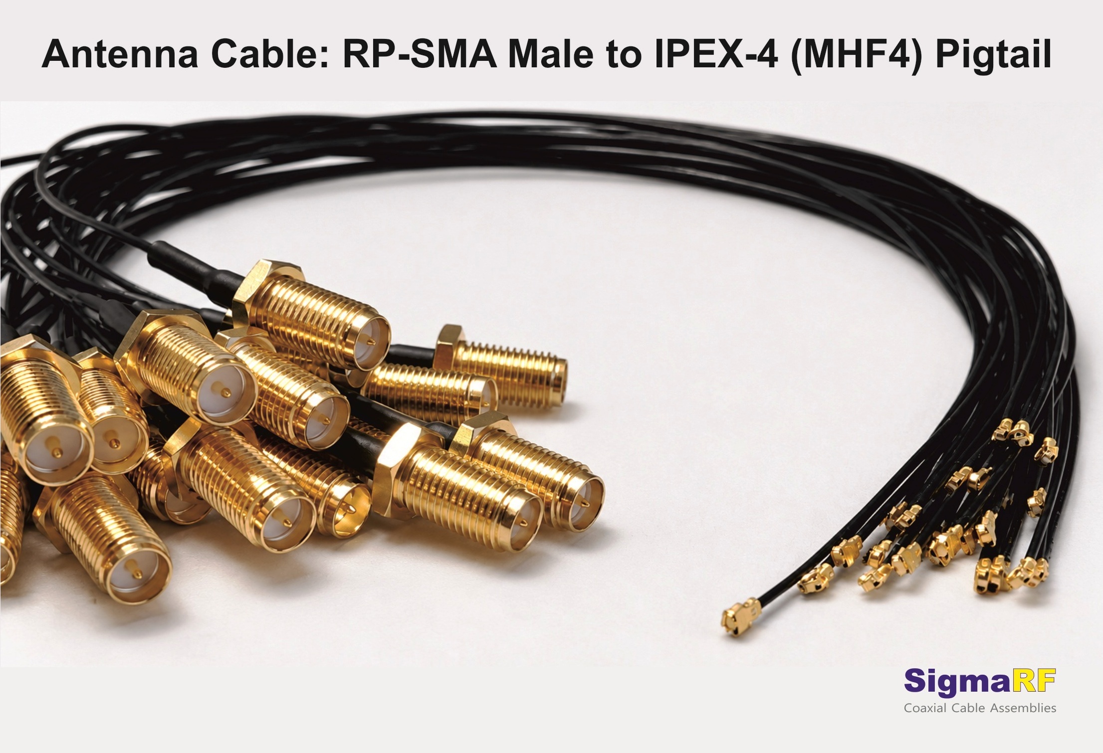 RP-SMA to MHF4 Antenna Pigtail: Connect Your M.2 Wi-Fi or 5G Module to an External Antenna