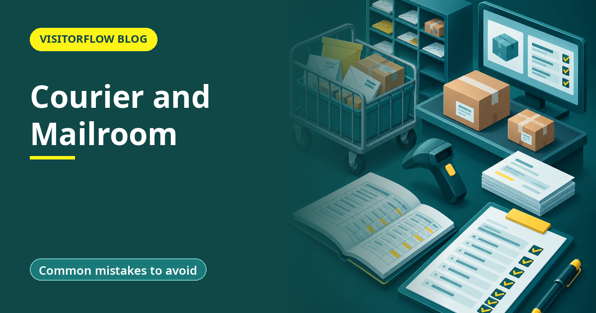 Courier and Mailroom: Registers and Invoice Checks for Facilities