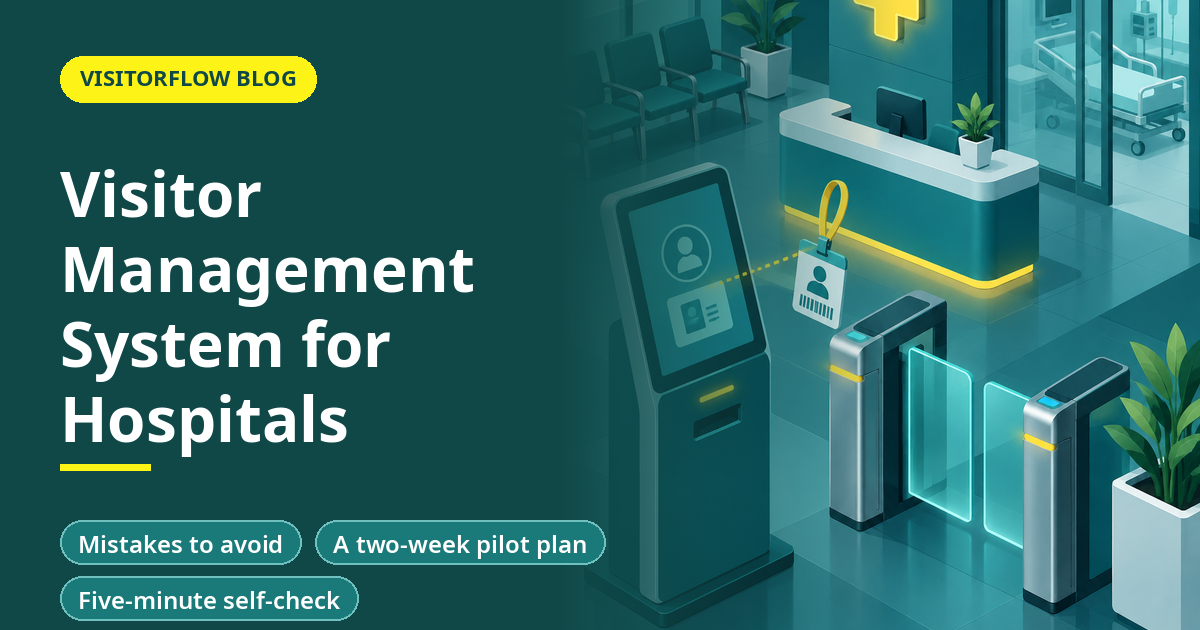 Visitor Management System for Hospitals