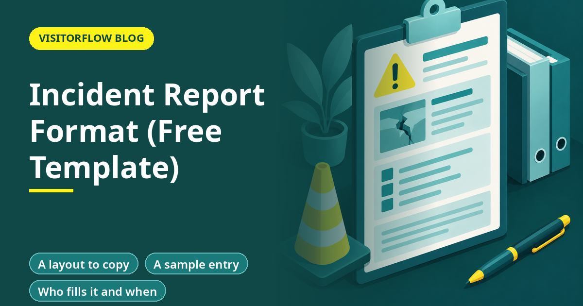 Incident Report Format (Free Template)