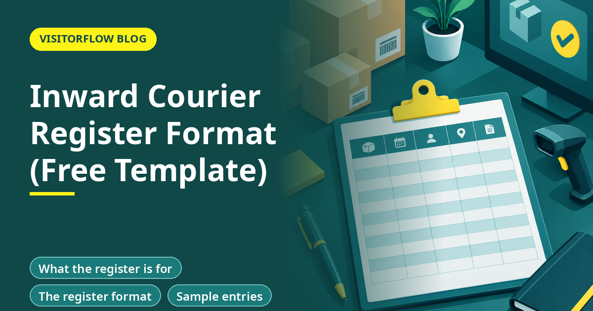 Inward Courier Register Format (Free Template)