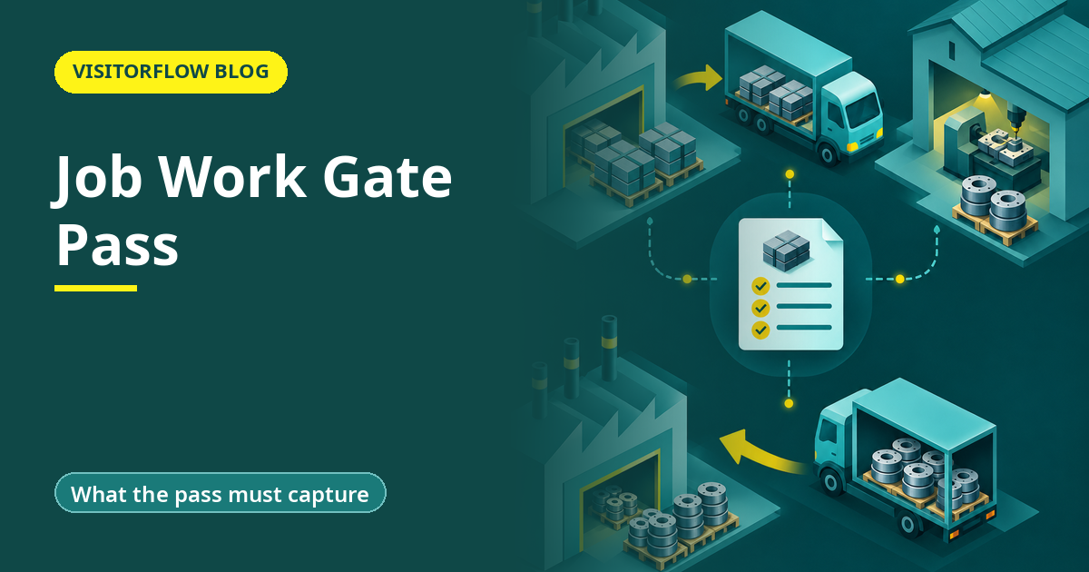 Job Work Gate Pass: Track Material Out, Match It Back In