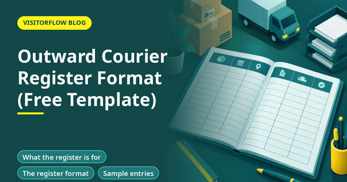 Outward Courier Register Format (Free Template)