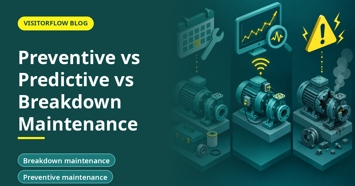 Preventive vs Predictive vs Breakdown Maintenance