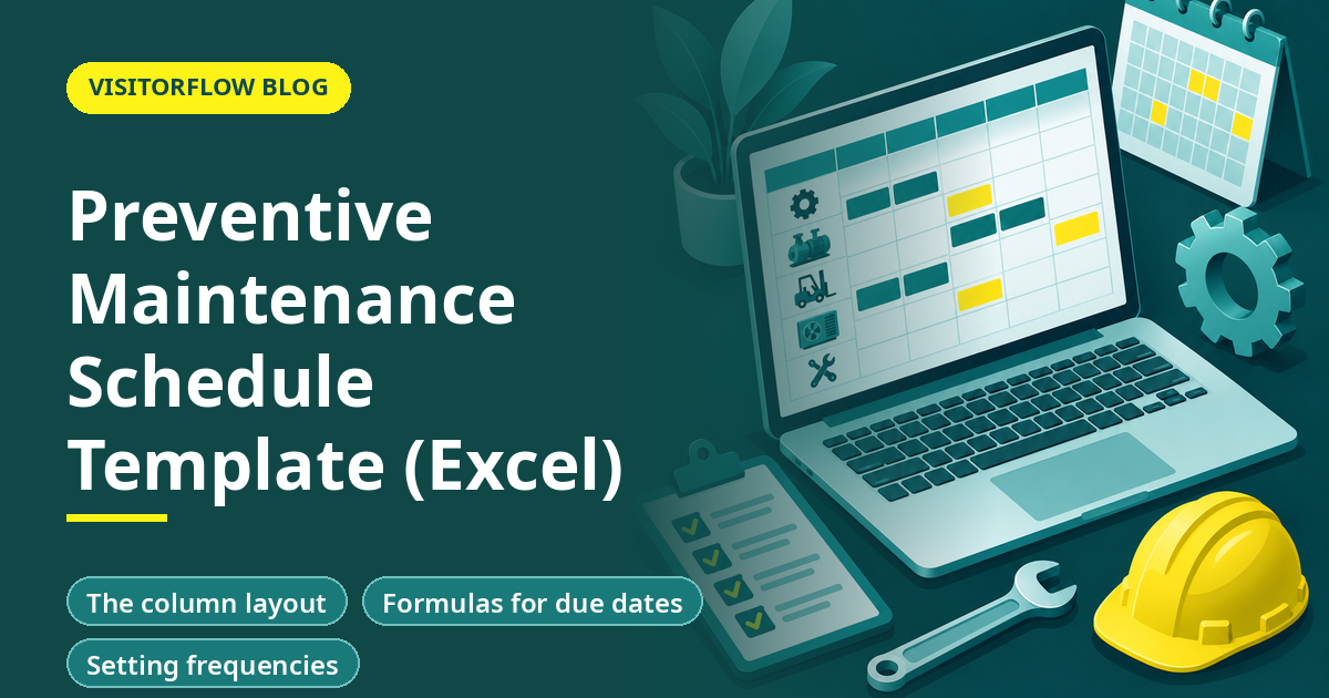 Preventive Maintenance Schedule Template (Excel)